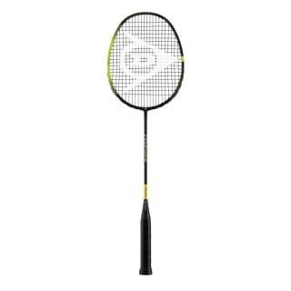 Dunlop Badmintonschläger Z-Star Power 88 (kopflastig/steif/88g) schwarz - besaitet -